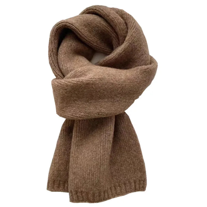 Sheep Wool  Thick Long Winter Scarf