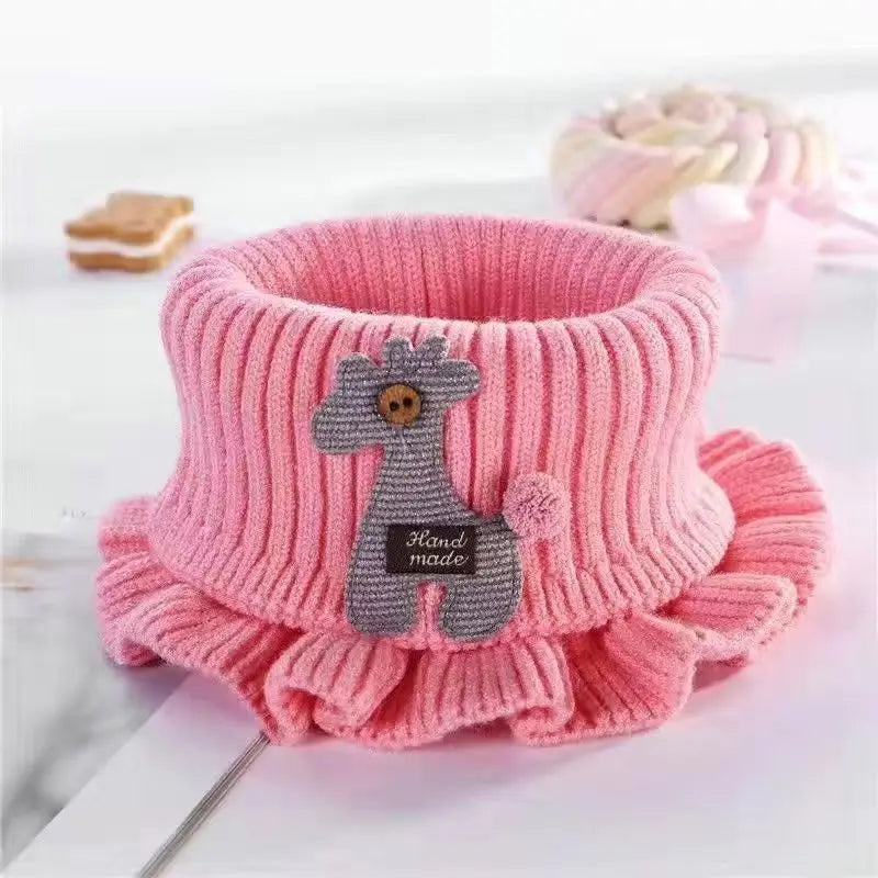 Children's Knitted Neck Ring Scarf