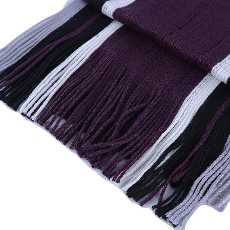 Men's Comfortable Soft Warm Wool Winter Scarf