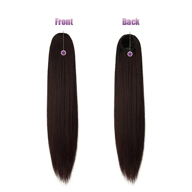 Long Ponytail Hair Extension with Drawstring