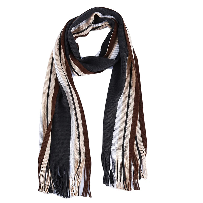 Men's Comfortable Soft Warm Wool Winter Scarf
