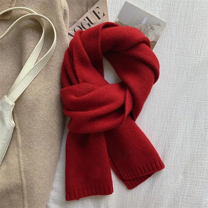 Sheep Wool  Thick Long Winter Scarf
