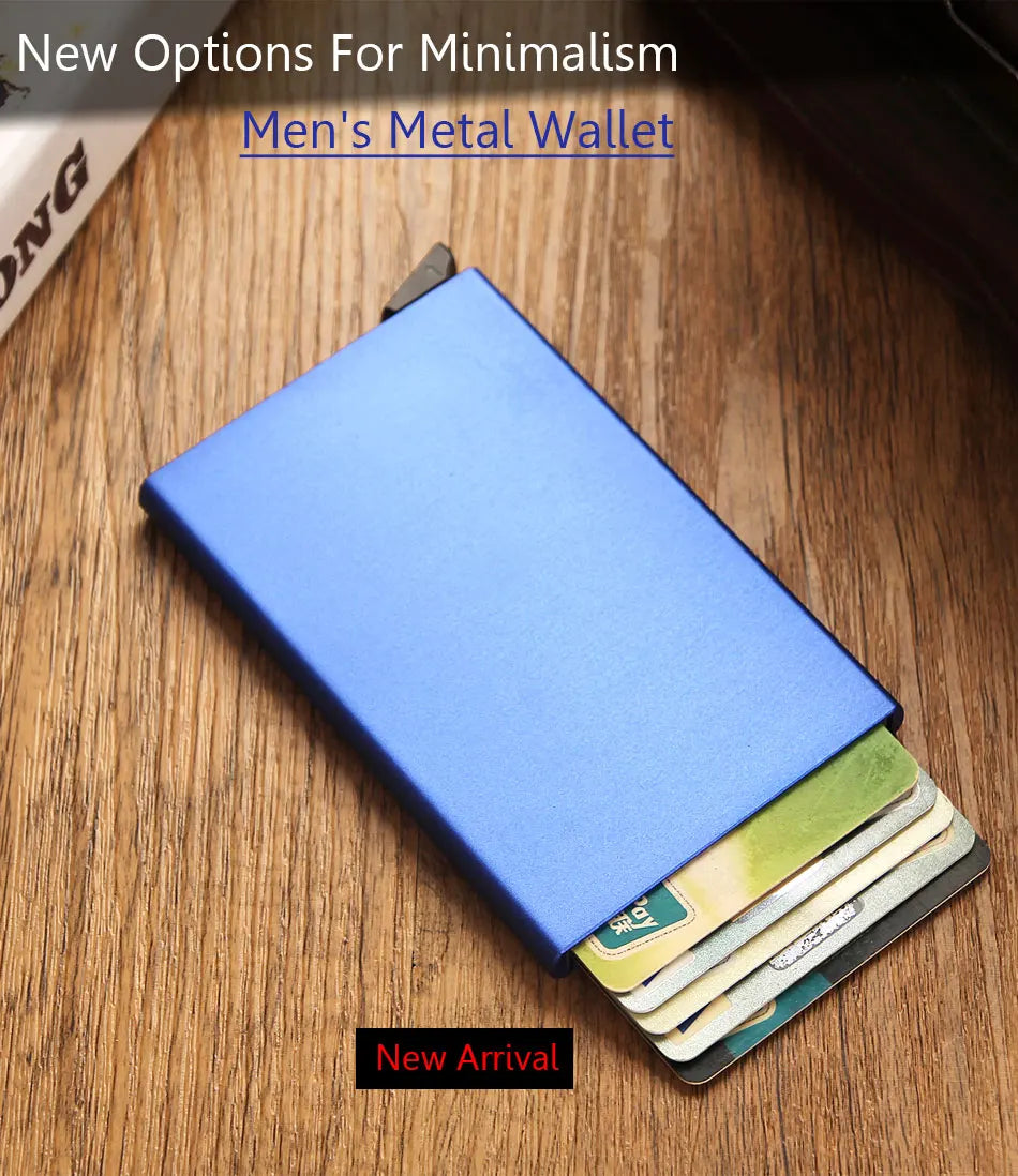 Smart Metal Thin Card Holder Wallet