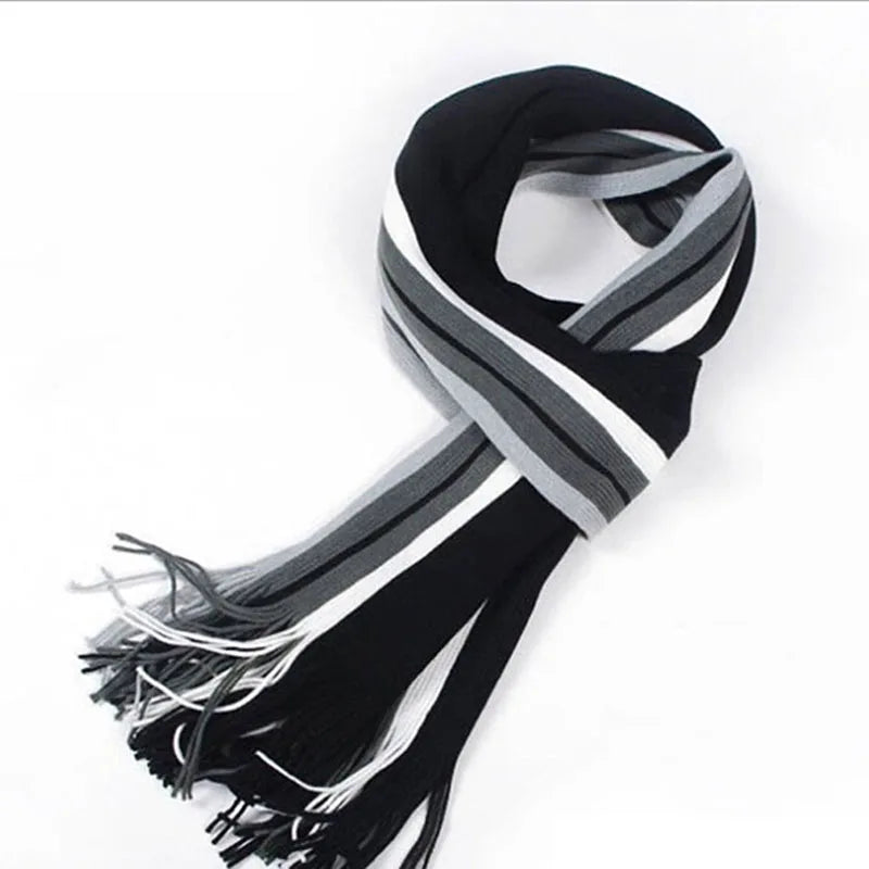 Men's Comfortable Soft Warm Wool Winter Scarf