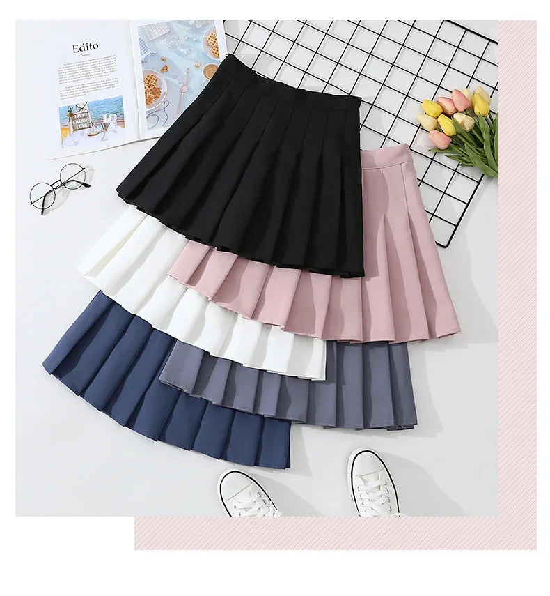 Fashion A-Line Mini Pleated Skirt