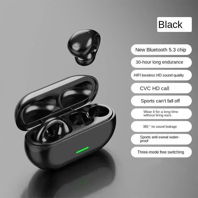 New Wireless Waterproof Bluetooth 5.3 Earbuds with HiFi Sound & Microphone