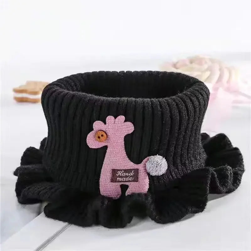 Children's Knitted Neck Ring Scarf