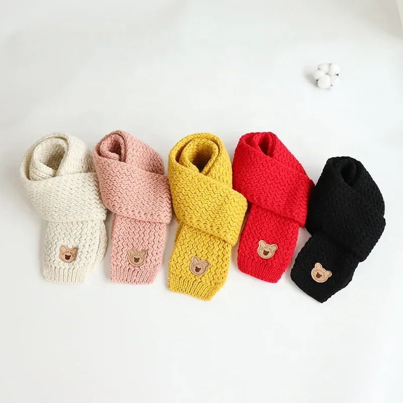 Kids Winter Warm Neck Collar Scarf