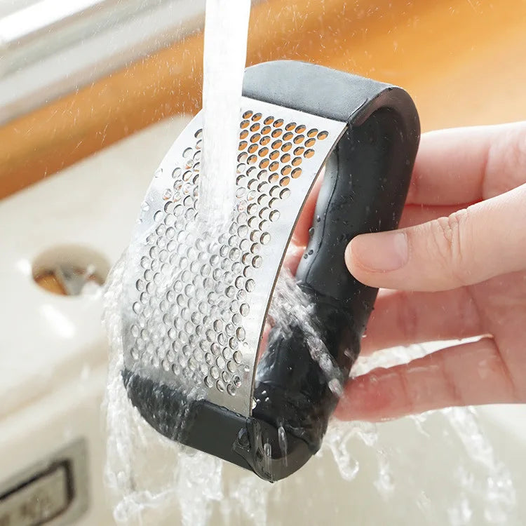 Stainless Steel Manual Garlic Press