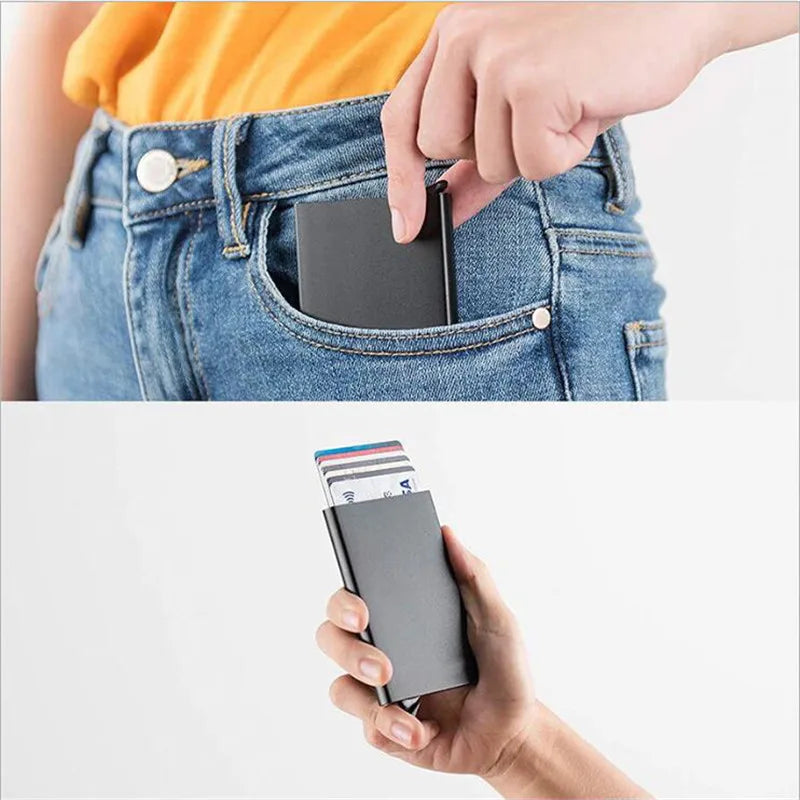 Smart Metal Thin Card Holder Wallet