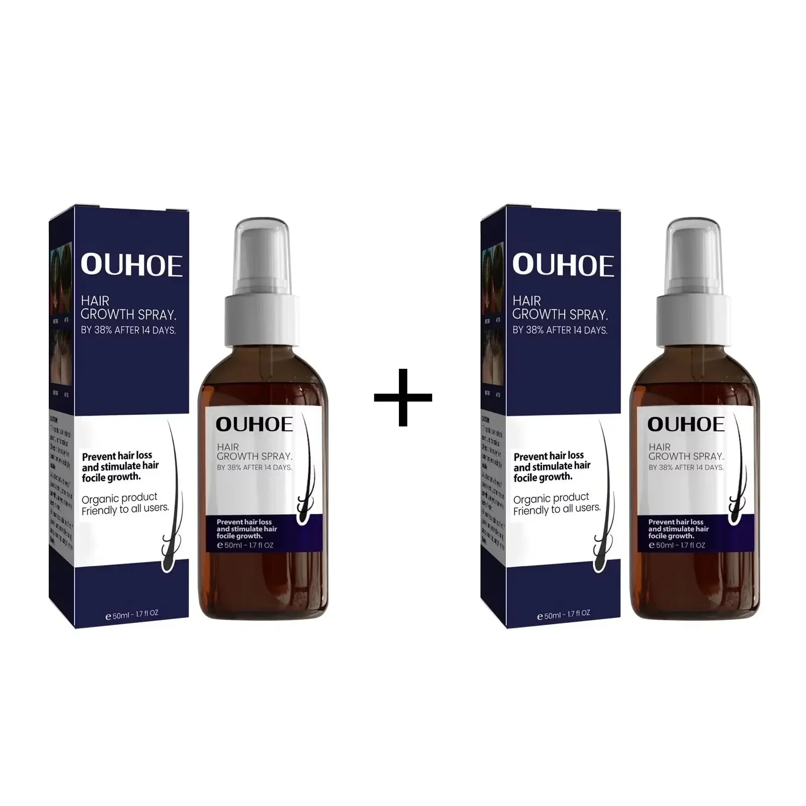 OUHOE Hair Repair Growth Spray - Made with Natural Plants