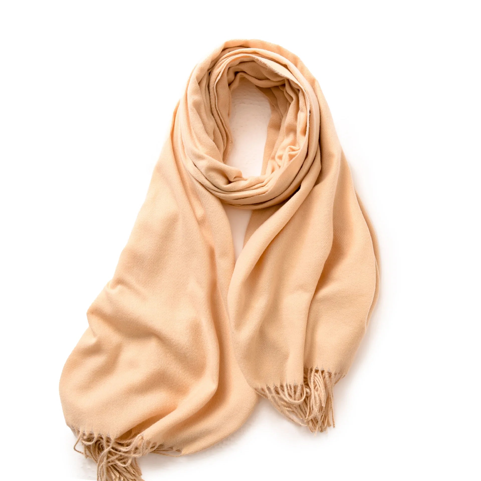 Men's Fashion Winter Scarf  With Tassel Cashmere Wrap
