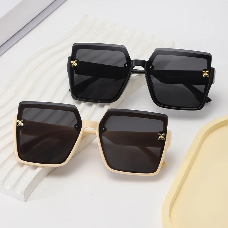Niche Exquisite Square Sun Glasses - Protective Glasses UV400