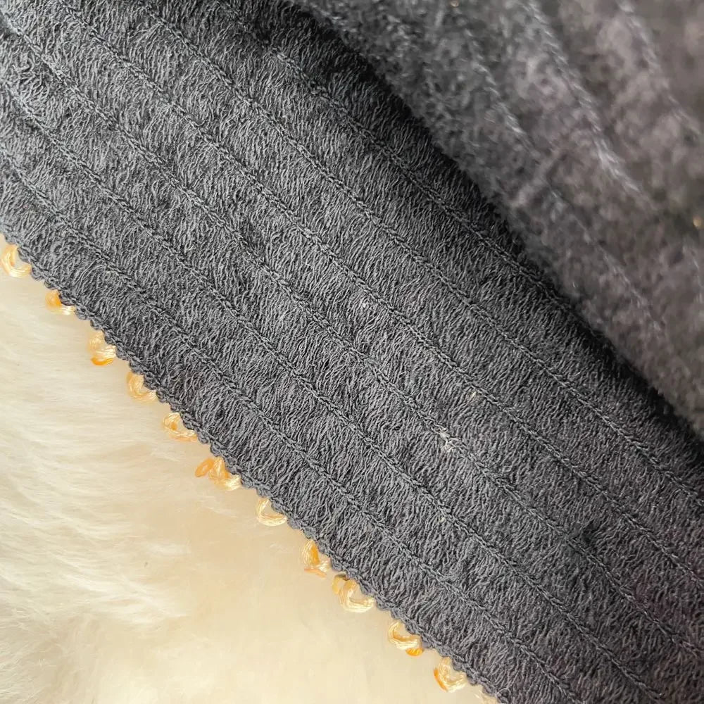 Stylish Sequin Formal Fitting Office Skirt