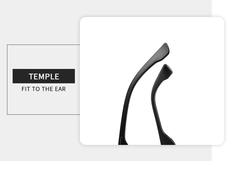 Niche Exquisite Square Sun Glasses - Protective Glasses UV400