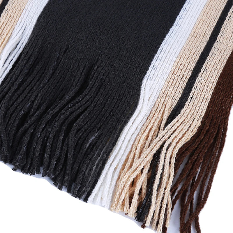 Men's Comfortable Soft Warm Wool Winter Scarf