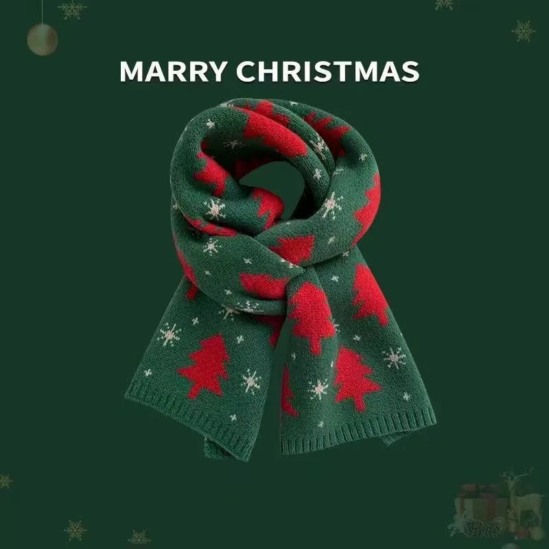 Christmas Cashmere Scarf Gift for Women