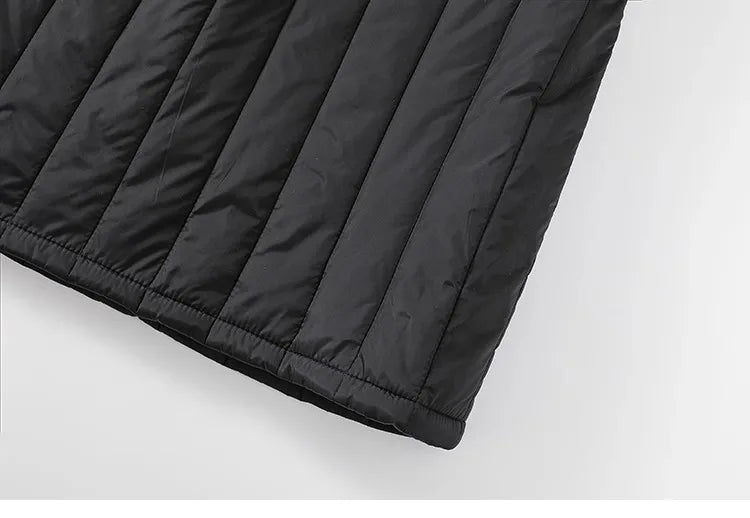 Windproof Cotton High Waist Women's A-Line Skirt