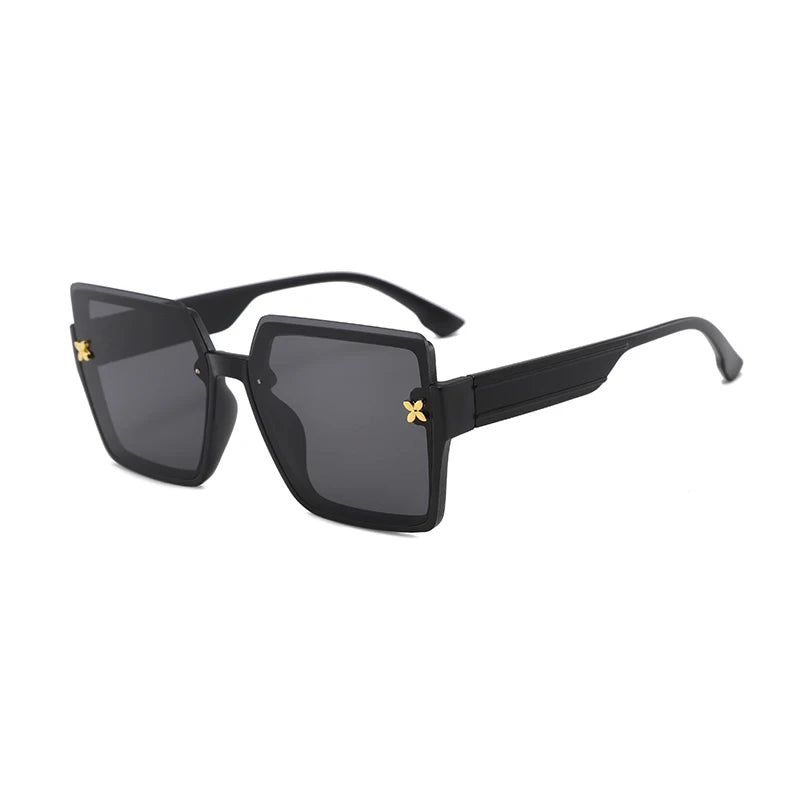 Niche Exquisite Square Sun Glasses - Protective Glasses UV400