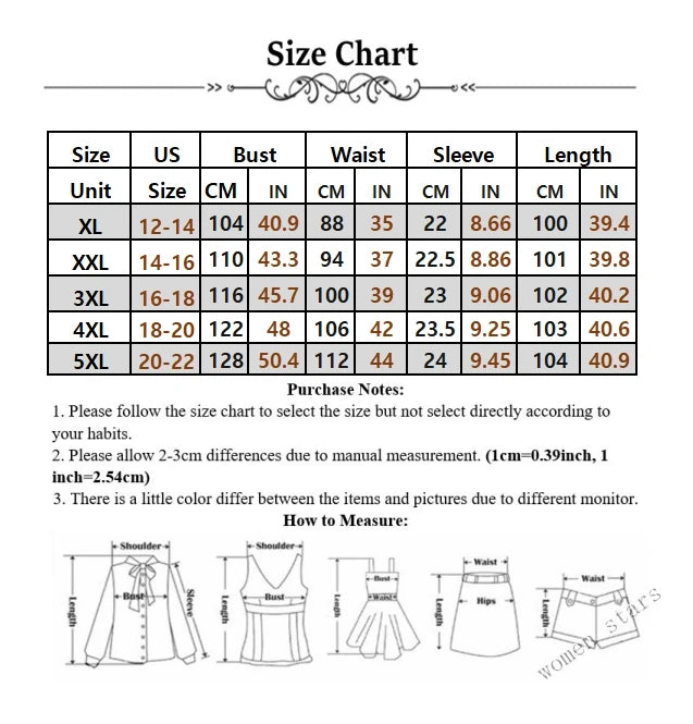 Women Casual Plus Size Dress  with Pockets