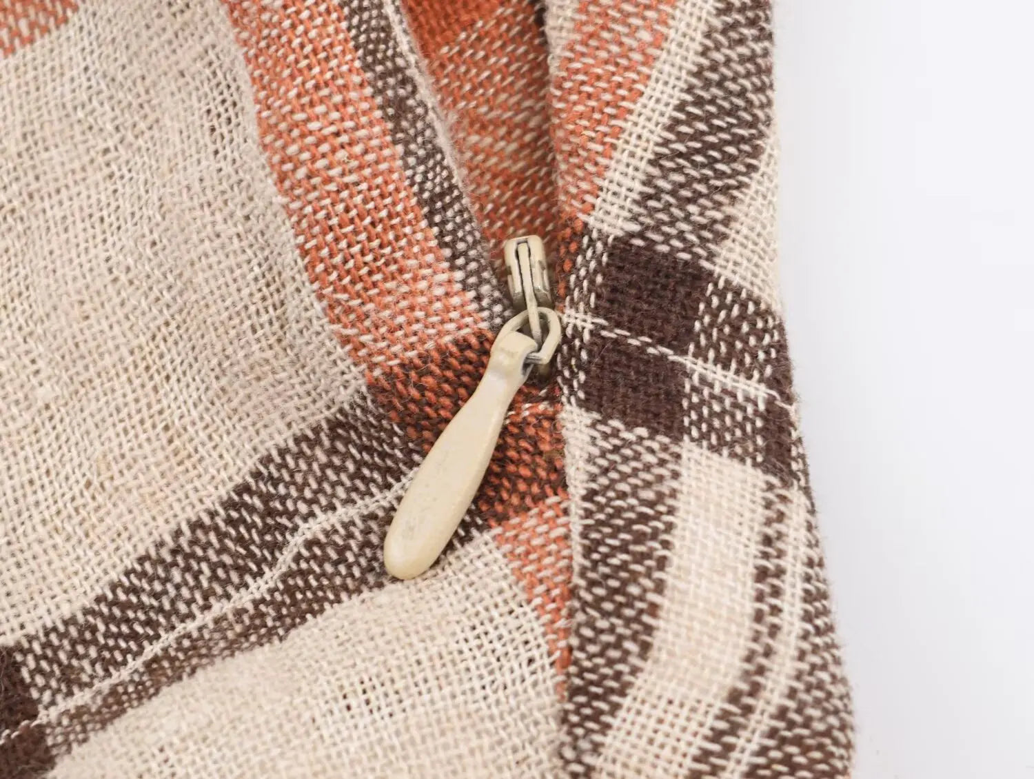 New Fashion Checkered Print Elegant High Waist Skirts