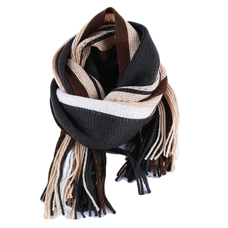 Men's Comfortable Soft Warm Wool Winter Scarf