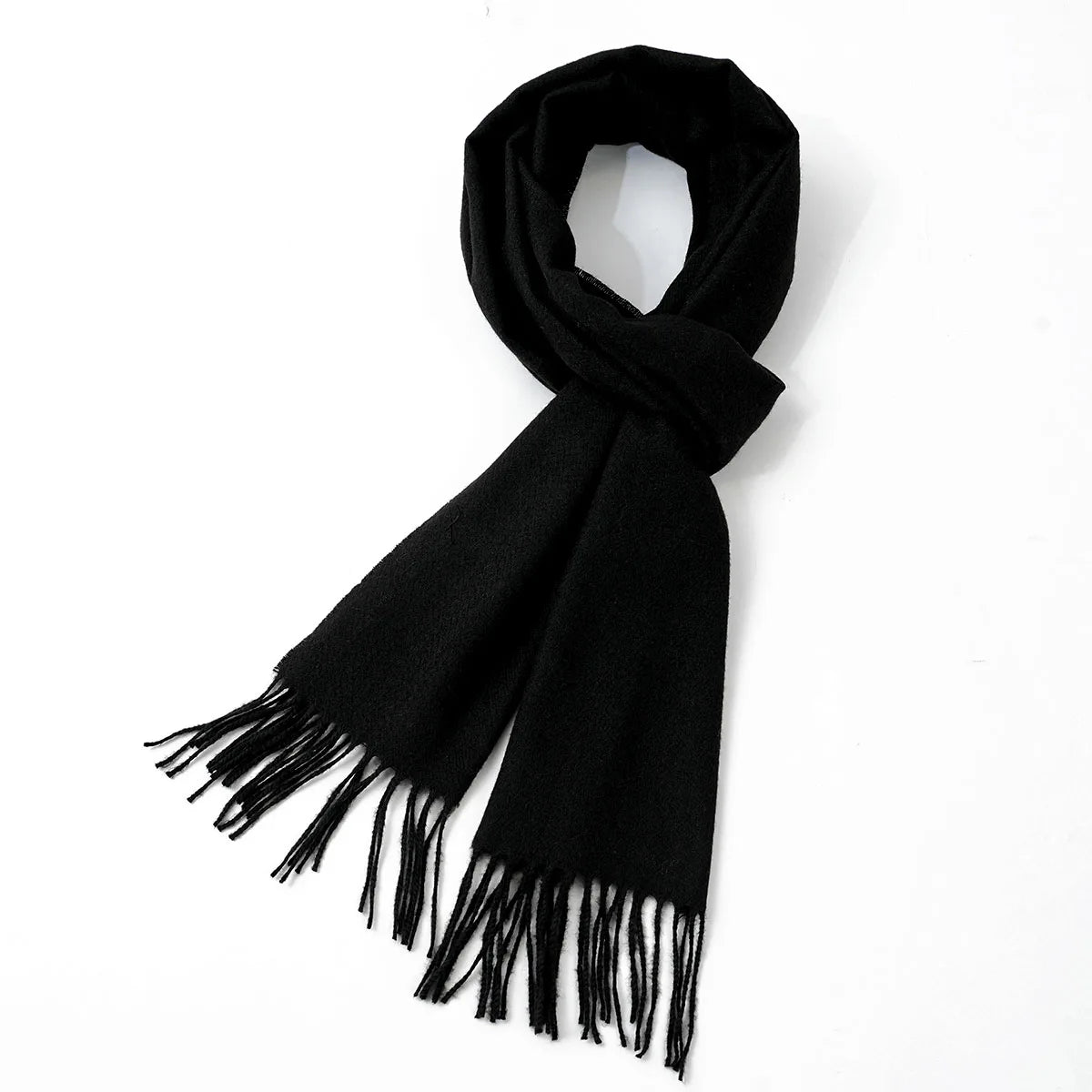 Cashmere Solid Color Scarf for Men