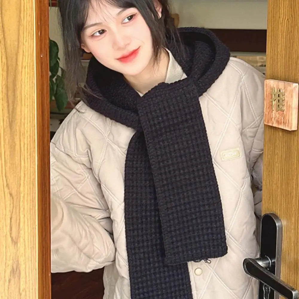 Hooded Scarf Hat