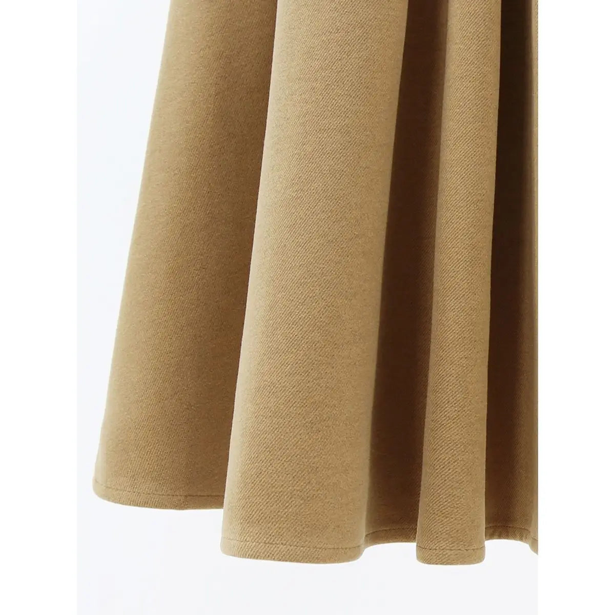 Winter Wool High Waist Slimming Long Pleated Skirt