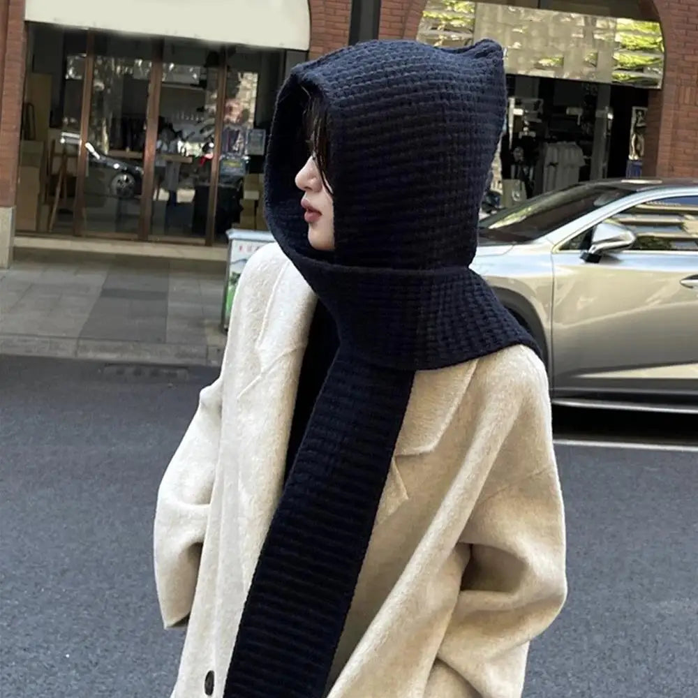 Hooded Scarf Hat