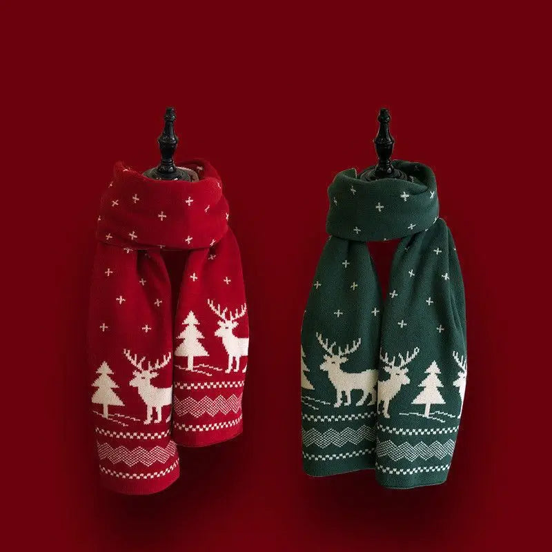 Christmas Cosplay Knit Scarf - Great Gift