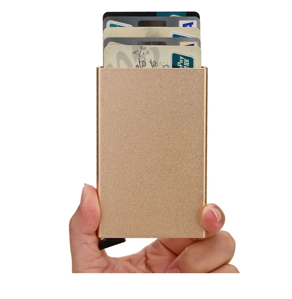 Smart Metal Thin Card Holder Wallet