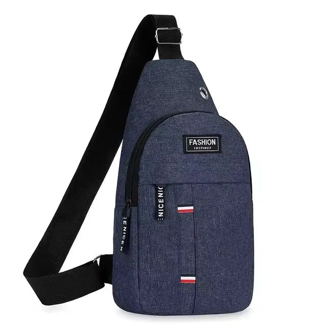 Men's and Women's Travel Single Shoulder Backpack - Nylon