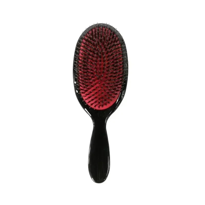 Boar Bristle Comb Massage Hair Brush