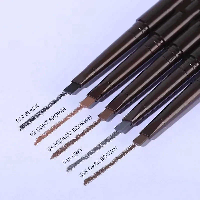 2 in 1 Professional Eyebrow Pencil With Tattoo Brush