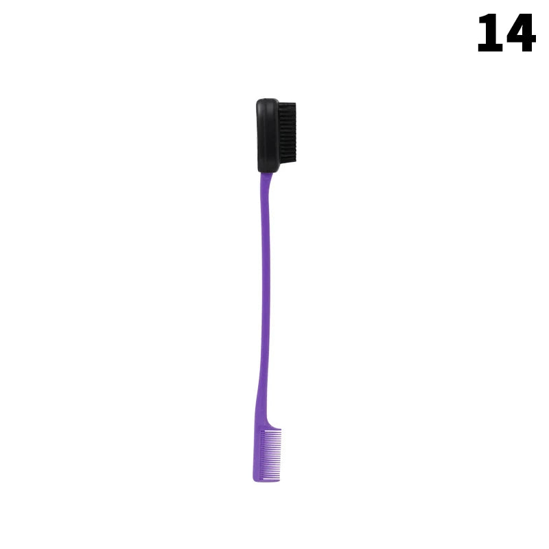 Professional Double Headed Brush/ Comb Eyebrow Shaper