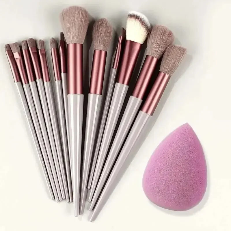 Soft Makeup Brush Set