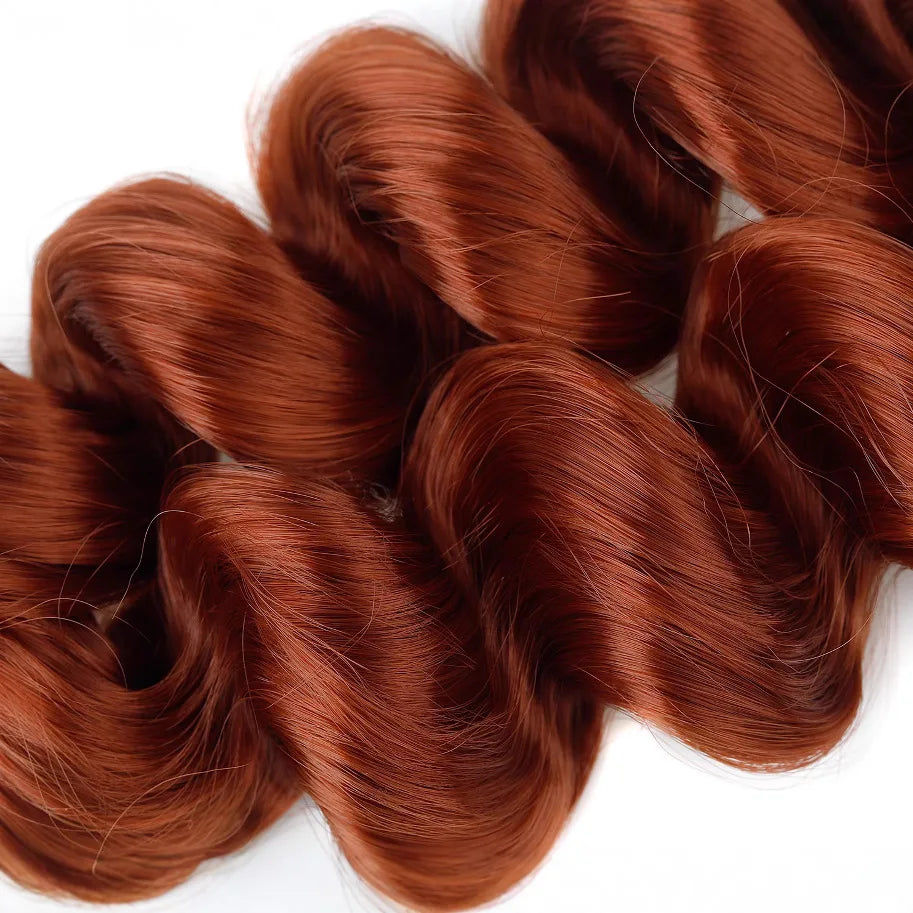 Spiral Double Curl Crochet French Spiral Synthetic Wig