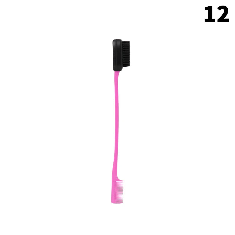 Professional Double Headed Brush/ Comb Eyebrow Shaper