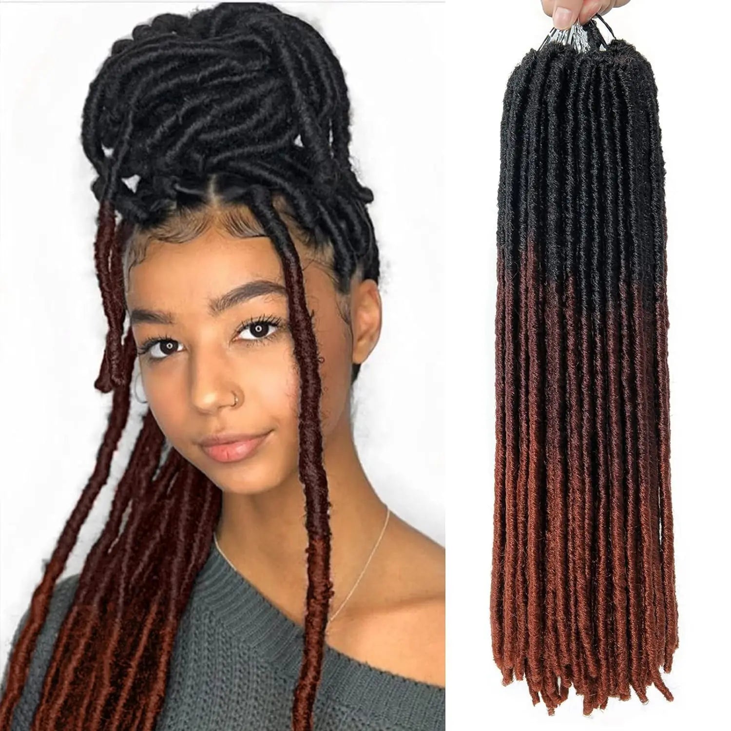 Synthetic Dreadlock Crochet Braids Bundle