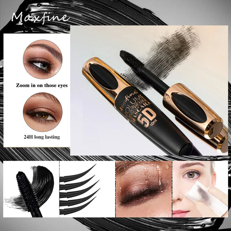 5D Silk Strong Lasting Mascara - Waterproof
