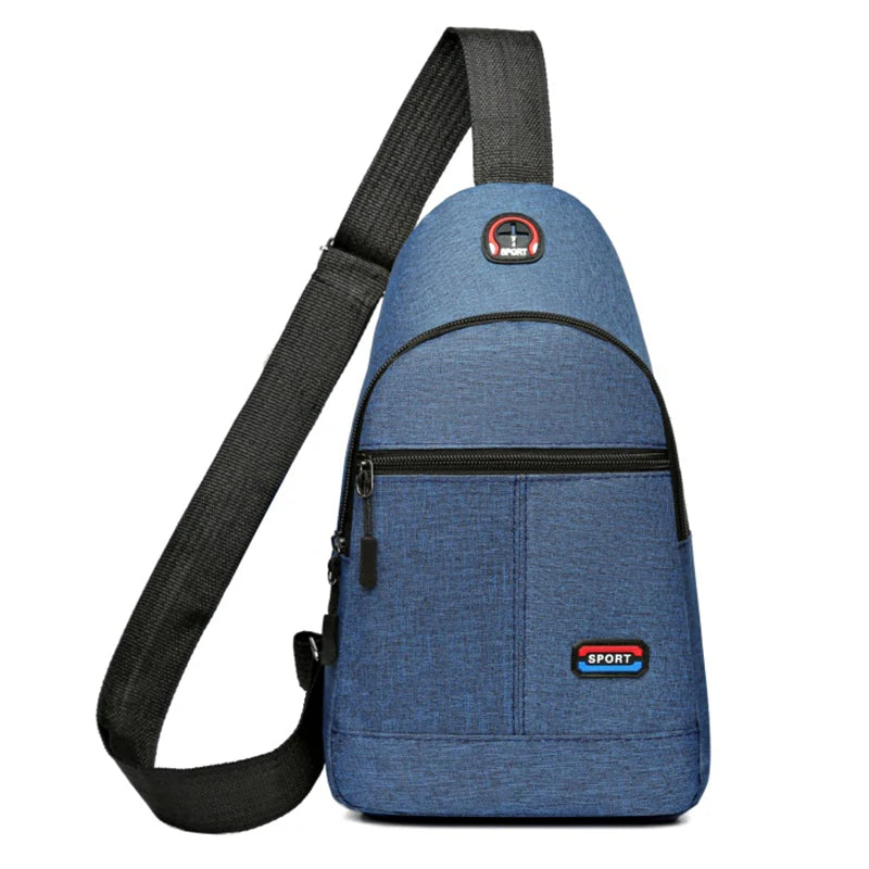 Men's and Women's Travel Single Shoulder Backpack - Nylon