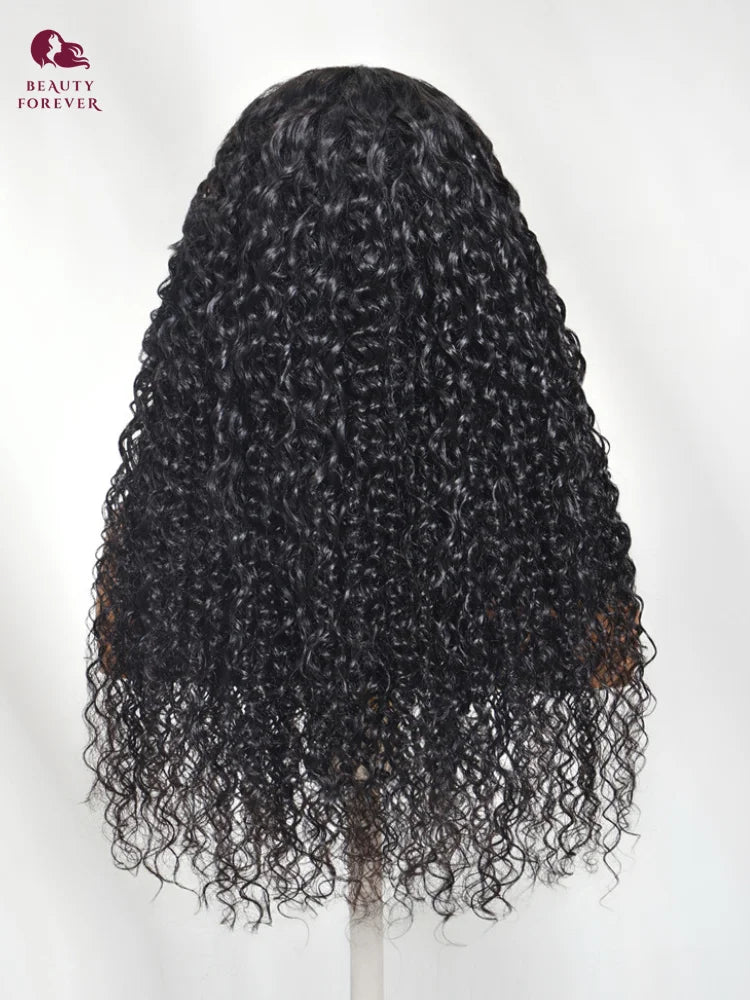 NEW Water Curly Human Hair Wig - Wear and Go Glueless